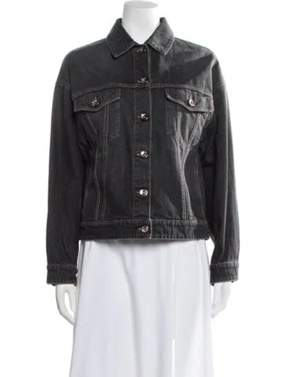 Pre-owned Brunello Cucinelli Denim Jacket W/ Tags In Gray