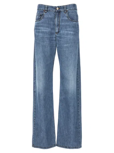 Brunello Cucinelli Denim Jeans In Blue