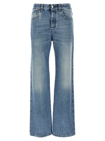 Brunello Cucinelli Denim Jeans In Light Blue