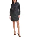 Brunello Cucinelli Denim Mini Dress In Black