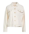Brunello Cucinelli Buttoned Denim Jacket In White