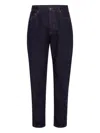 Brunello Cucinelli Men Iconic Fit Denim Cotton Jeans In Blue