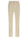 Brunello Cucinelli Denim Pants Jeans White In Neutral