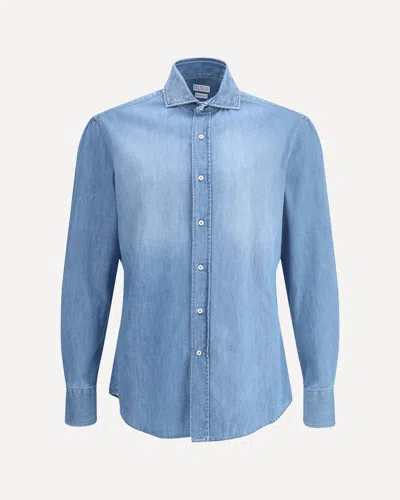 BRUNELLO CUCINELLI DENIM SHIRT