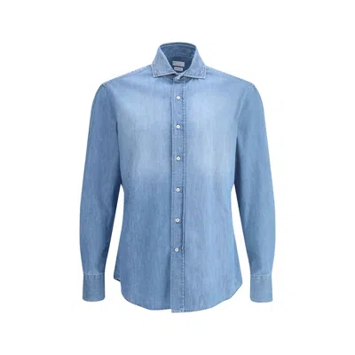 BRUNELLO CUCINELLI DENIM SHIRT