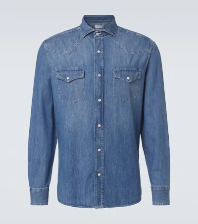 BRUNELLO CUCINELLI DENIM SHIRT