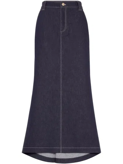 Brunello Cucinelli Denim Skirt