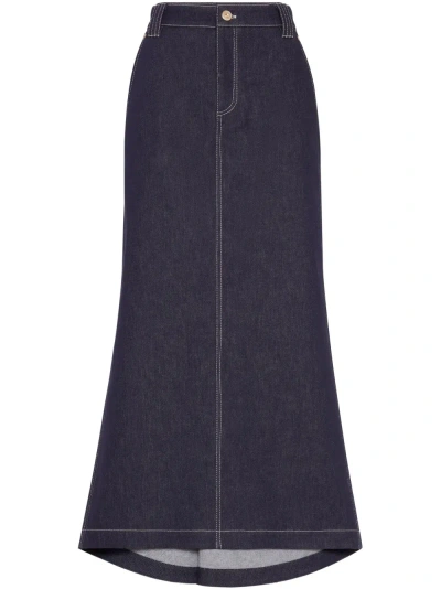 BRUNELLO CUCINELLI DENIM SKIRT