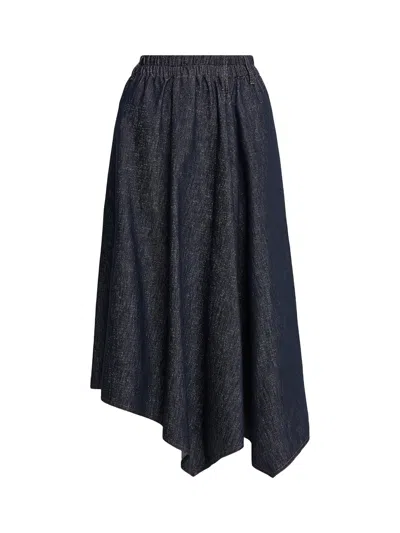 Brunello Cucinelli Denim Skirt Blue