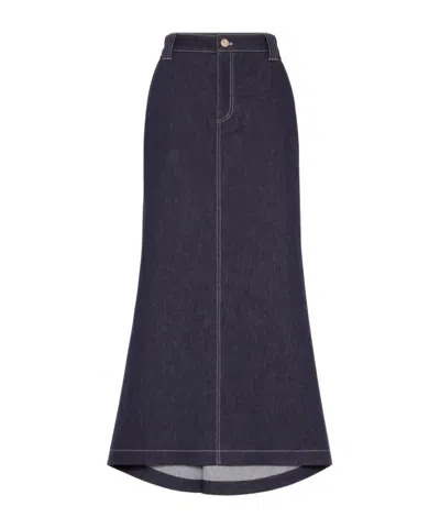 BRUNELLO CUCINELLI DENIM SKIRT