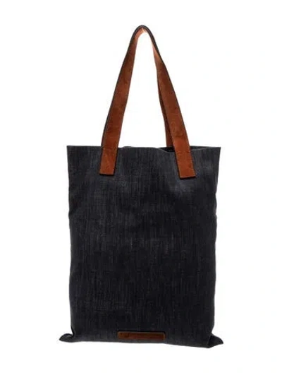 Pre-owned Brunello Cucinelli Denim Tote In Multi