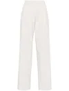 Brunello Cucinelli Monili Chain Detail Jeans In Beige