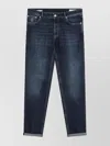 Brunello Cucinelli Denim Trousers Washed Effect In Blue