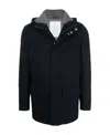 Brunello Cucinelli Cashmere Single-breasted Coat In Black
