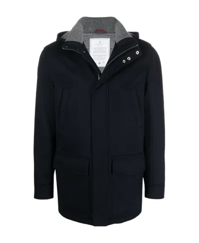 BRUNELLO CUCINELLI BRUNELLO CUCINELLI HOODED COAT