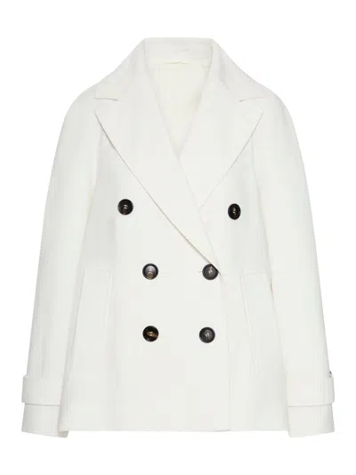 BRUNELLO CUCINELLI DIAGONAL FABRIC CABAN