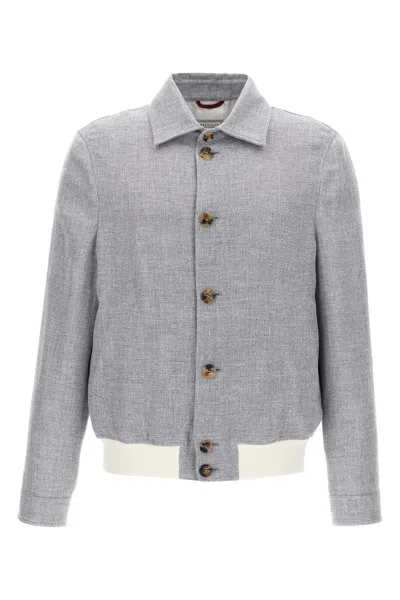 BRUNELLO CUCINELLI BRUNELLO CUCINELLI DIAGONAL JACKET