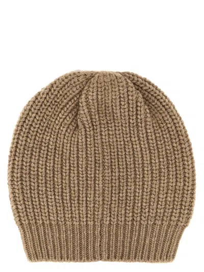 Brunello Cucinelli Diamante Cap In Brown