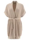 Brunello Cucinelli Diamante Knitted V-neck Cardigan