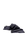 Brunello Cucinelli `diamante` Scarf In Blue
