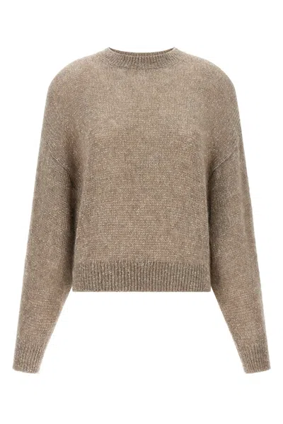 Brunello Cucinelli Diamante Sequin-embellished Sweater In Multi