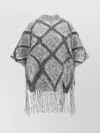 Brunello Cucinelli Sequin-embellished Poncho