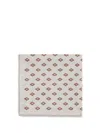 Brunello Cucinelli Silk Diamond-patterned Scarf In Beige