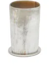 Brunello Cucinelli Distressed-finish Tall Vase In White