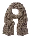 Brunello Cucinelli Donna Wool Scarf In Multi