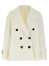 Brunello Cucinelli Double-breasted Blazer Blazer And Suits White