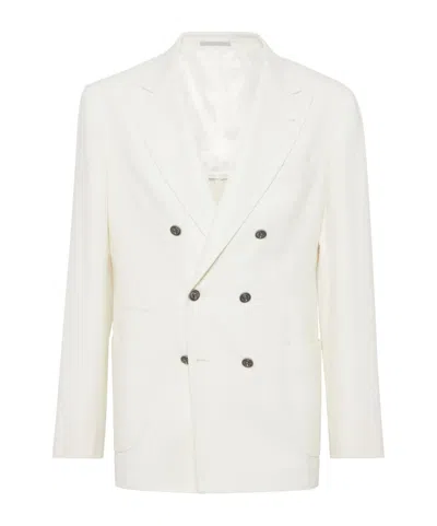 BRUNELLO CUCINELLI DOUBLE-BREASTED BLAZER