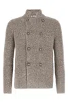Brunello Cucinelli Double-breasted Cardigan Sweaters And Cardigans Multicolor