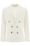 BRUNELLO CUCINELLI DOUBLE BREASTED CASHMERE CARDIGAN