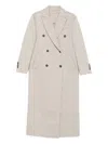 Brunello Cucinelli Double-breasted Cashmere Coat