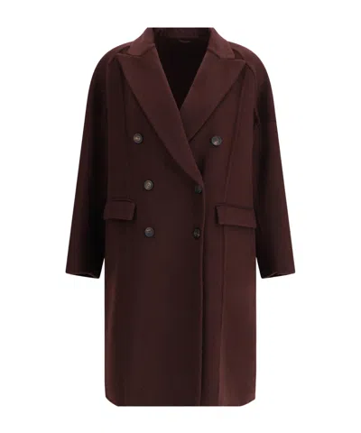 BRUNELLO CUCINELLI BRUNELLO CUCINELLI DOUBLE BREASTED COAT