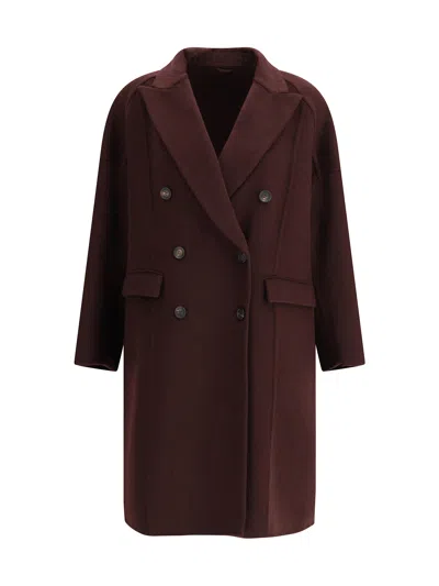 BRUNELLO CUCINELLI DOUBLE-BREASTED COAT