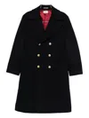 Brunello Cucinelli Double-breasted Coat In Black