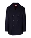Brunello Cucinelli Double-breasted Coat In Black