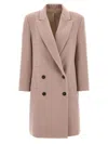 Brunello Cucinelli Double-breasted Coat Structured Back Vent