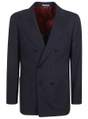 BRUNELLO CUCINELLI DOUBLE-BREASTED FITTED BLAZER