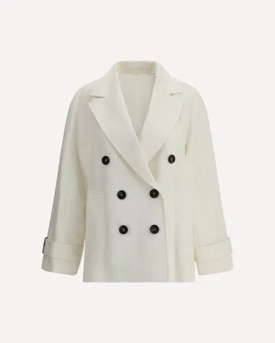 BRUNELLO CUCINELLI DOUBLE-BREASTED JACKET