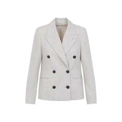 BRUNELLO CUCINELLI BRUNELLO CUCINELLI DOUBLE BREASTED JACKET