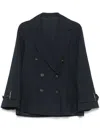 Brunello Cucinelli Double-breasted Jacket In Blue