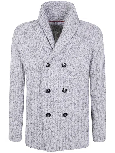 BRUNELLO CUCINELLI BRUNELLO CUCINELLI DOUBLE BREASTED JACKET