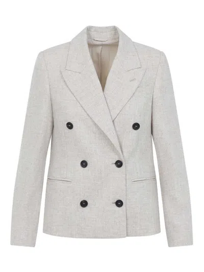 BRUNELLO CUCINELLI DOUBLE BREASTED JACKET