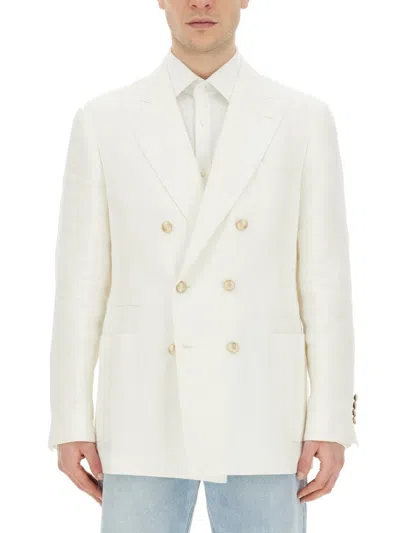 BRUNELLO CUCINELLI BRUNELLO CUCINELLI DOUBLE-BREASTED JACKET