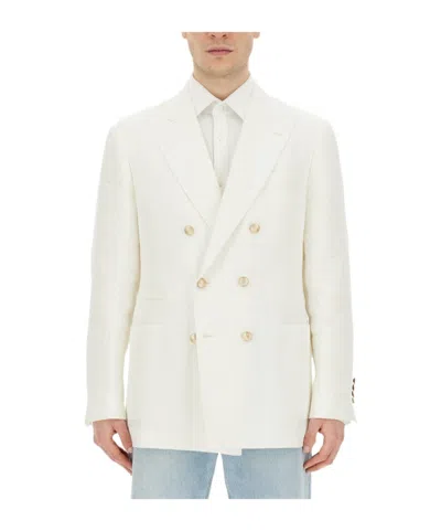 BRUNELLO CUCINELLI BRUNELLO CUCINELLI DOUBLE-BREASTED JACKET