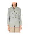 Brunello Cucinelli Fluid Twill Jacket In White