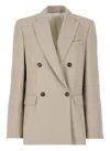 BRUNELLO CUCINELLI DOUBLE-BREASTED TAILORED JACKET