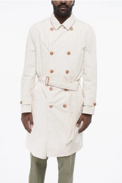 Brunello Cucinelli Double-breasted Trench Coat With Belt